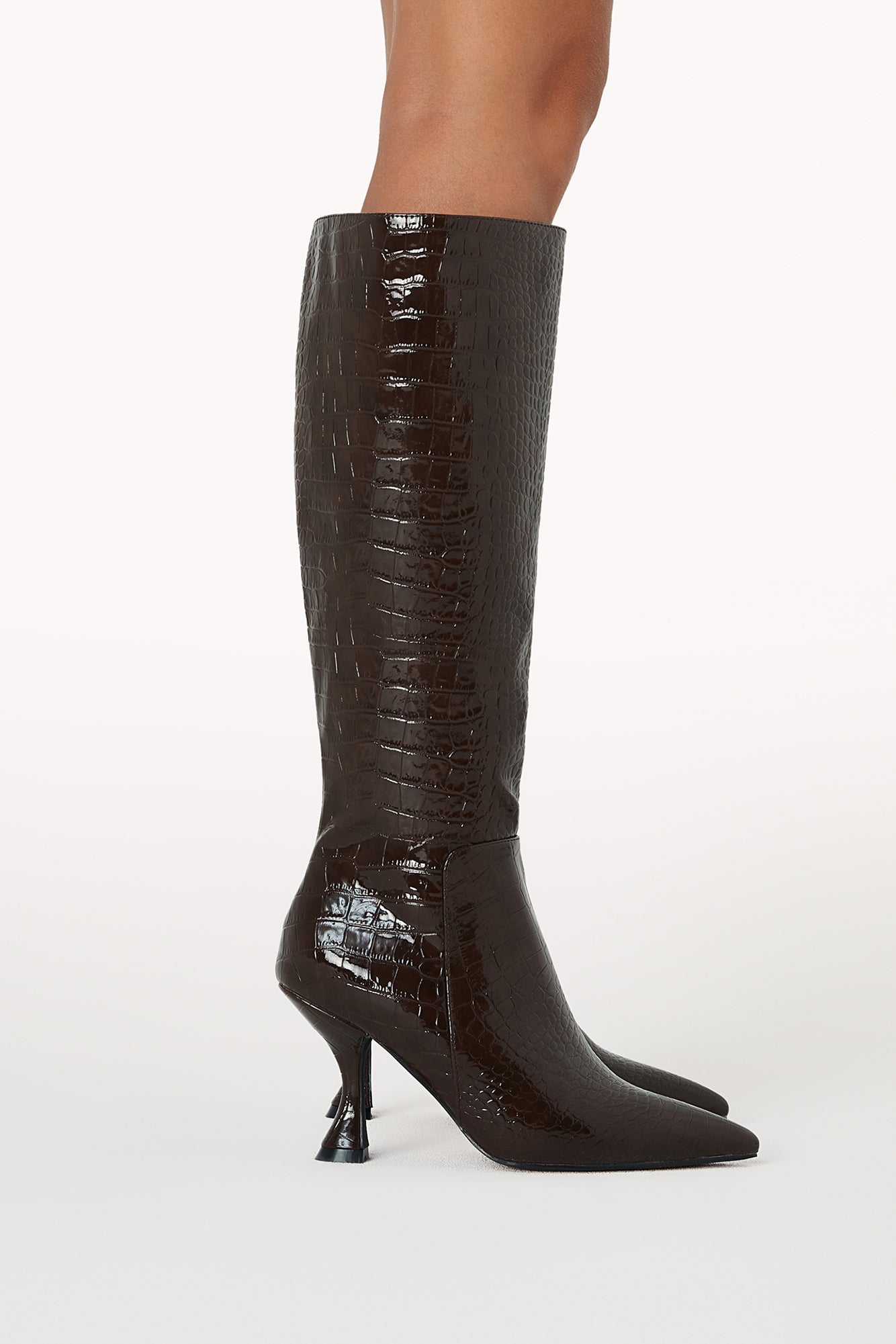 Margaret Boots Choc Croc