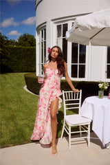 Rosé Rendezvous Maxi Dress Pink