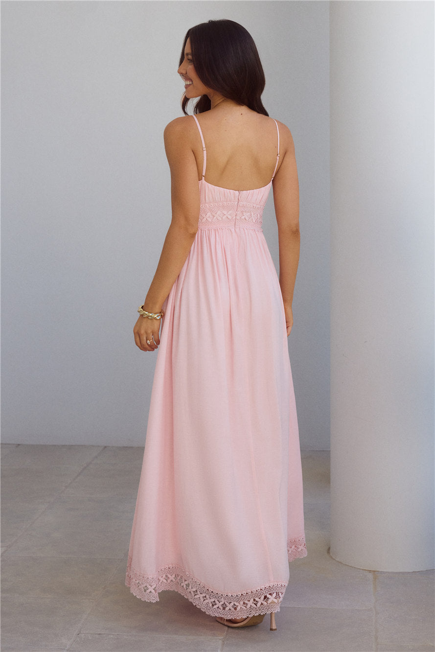 Solstice Hour Maxi Dress Pink