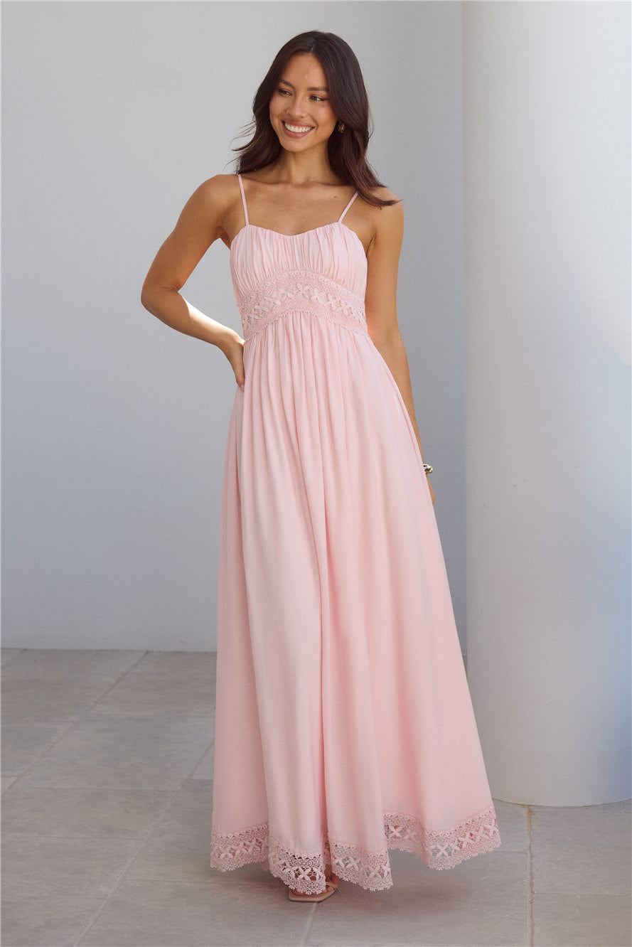 Solstice Hour Maxi Dress Pink