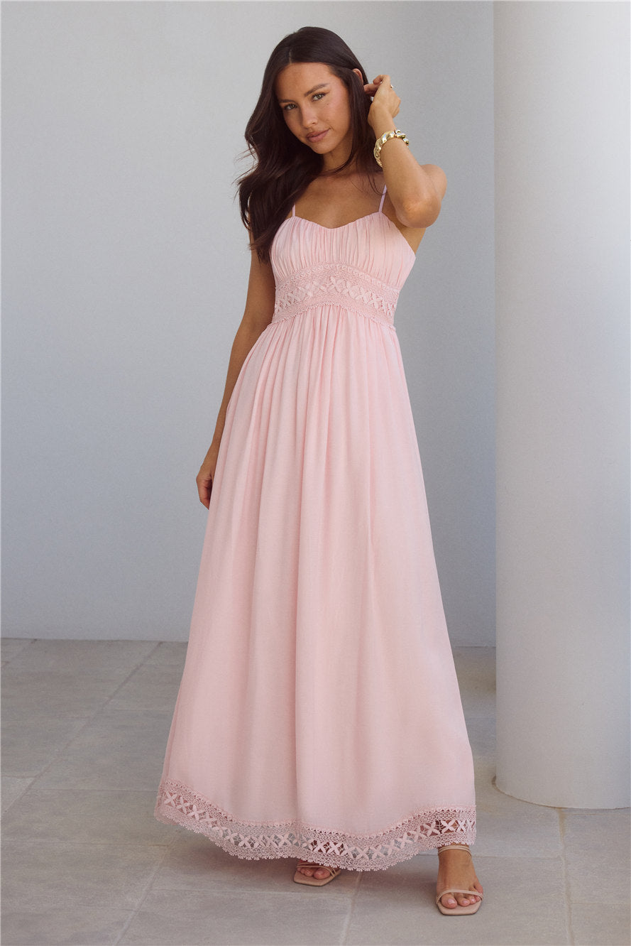 Solstice Hour Maxi Dress Pink