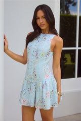 Love And Luxury Mini Dress Blue
