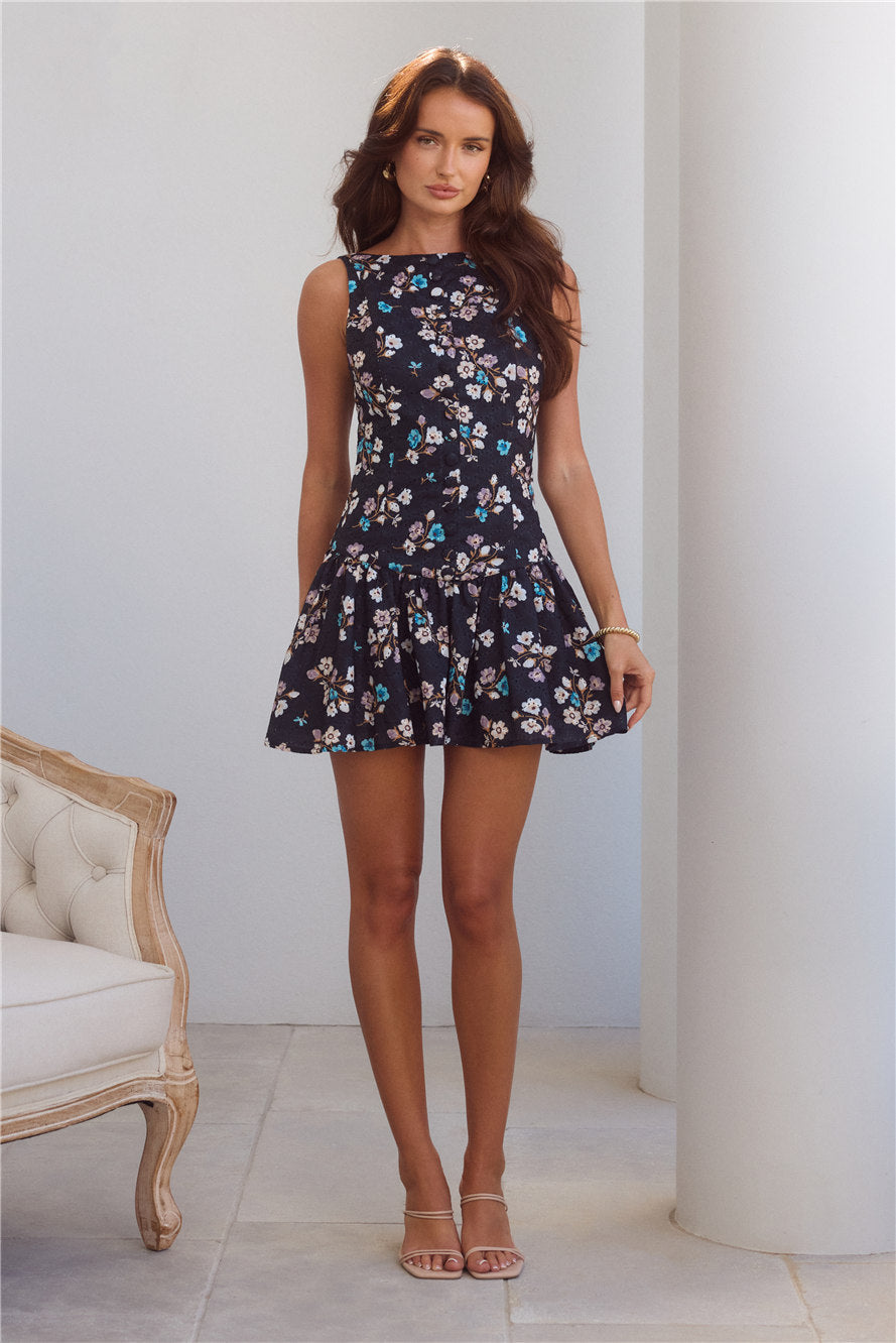 Love And Luxury Mini Dress Black