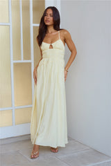 Sunkissed Serenity Maxi Dress Yellow