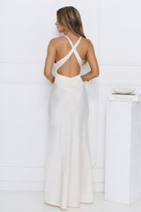 Simply Sophisticated Maxi Dress Ivory