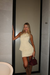 Structure Tailored Vest Top Lemon