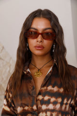 The Kylie Sunglasses Honey Tort Caramel