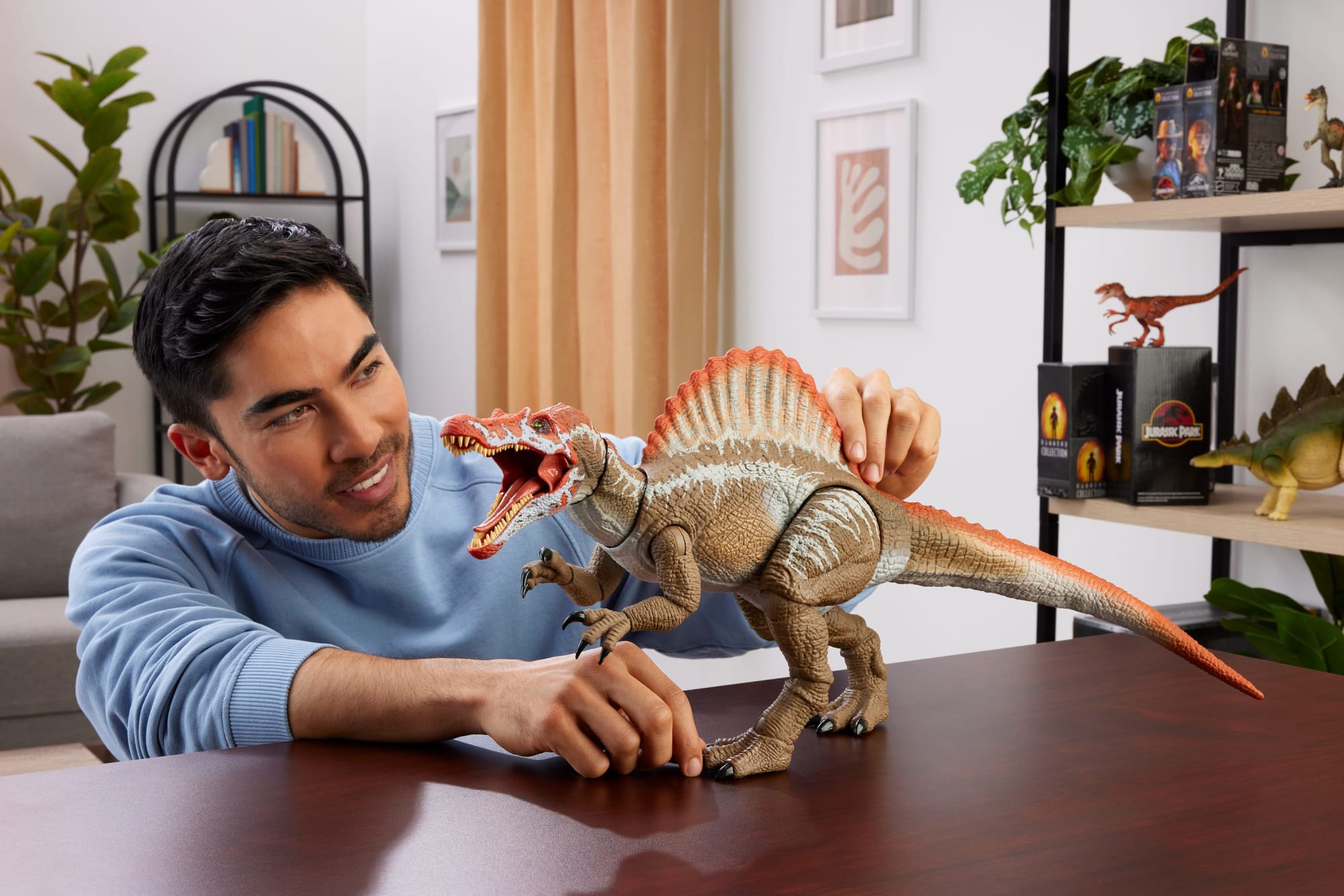 Jurassic World Hammond Collection Dinossauro de Brinquedo Spinosaurus