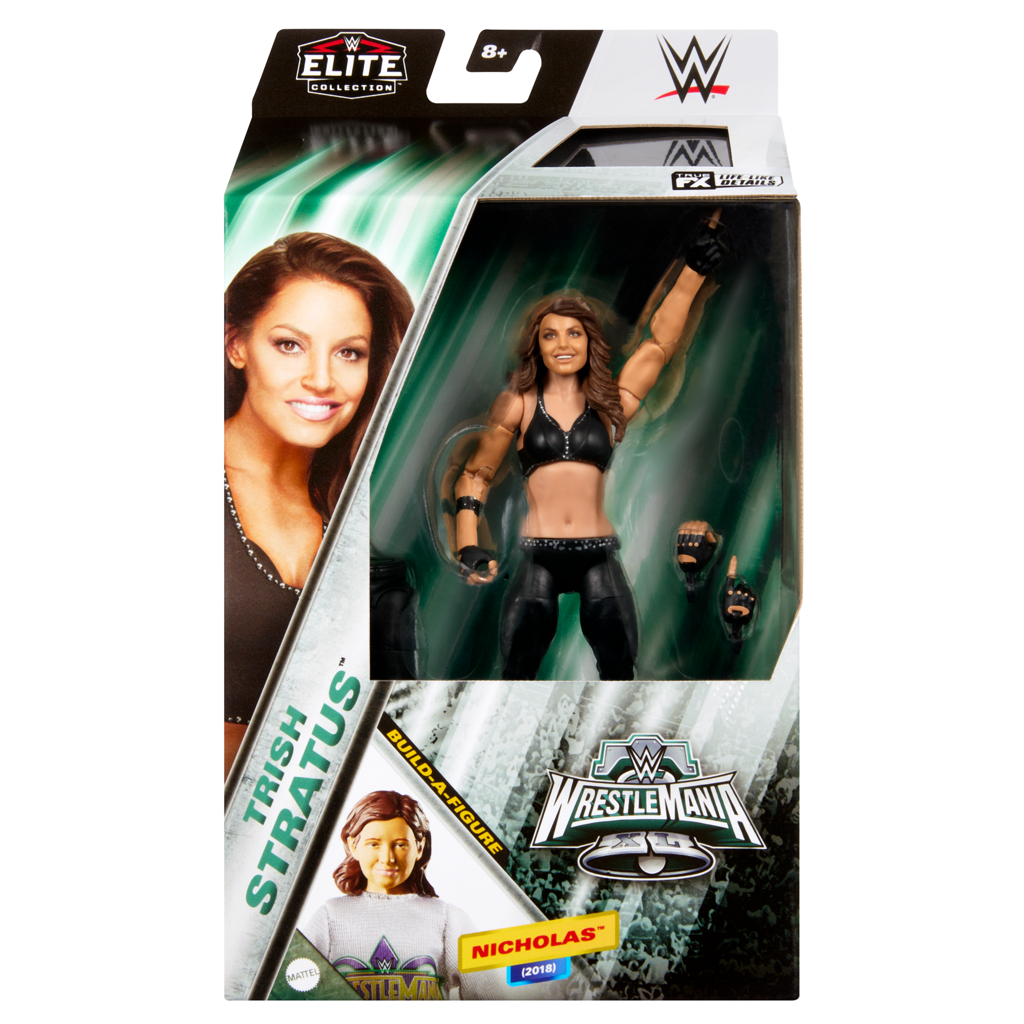 WWE Elite Action Figure Wrestlemania With Build-A-Figure