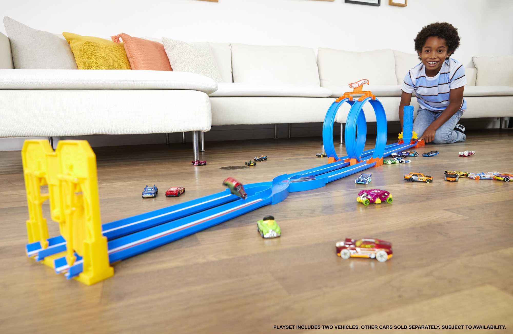 Hot Wheels®  Ultra Hots™  Coffret Piste  Course Infernale, 4+Ans