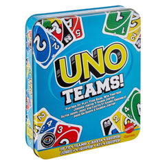 UNO Juego de Cartas Teams Empaque Metálico