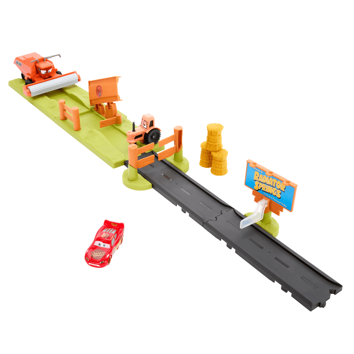 Disney/Pixar Les Bagnoles Coffret Fuite de Frank, Course et Cascades
