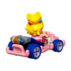 Hot Wheels Mario Kart Veículo de Brinquedo Baby Peach Pipe Frame