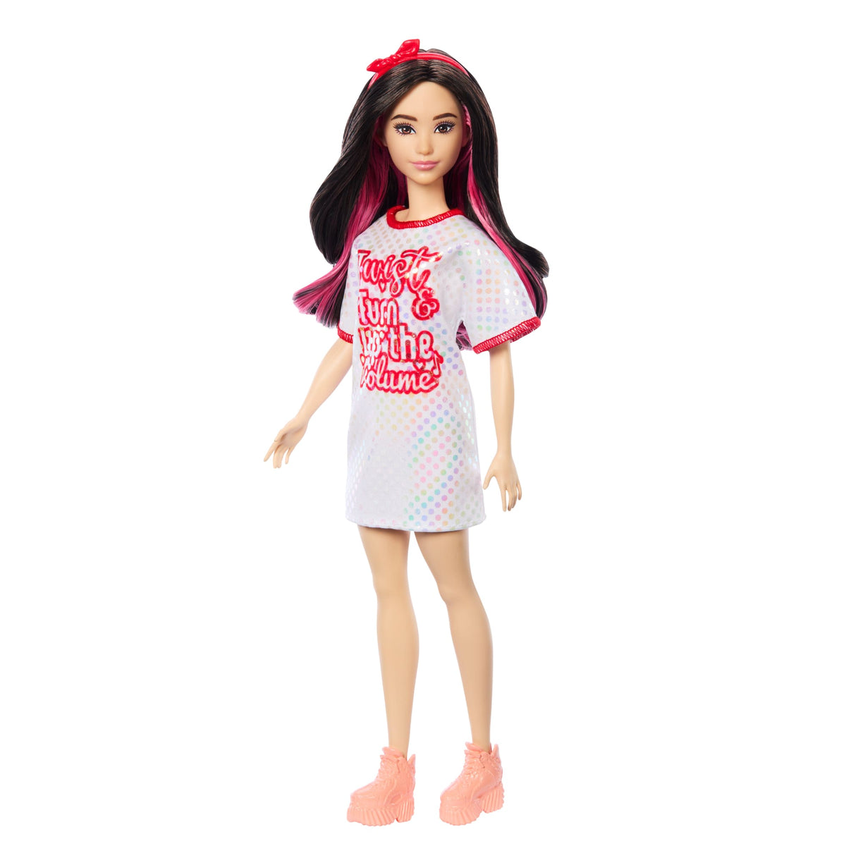 Barbie Fashionistas 65Eanniversaire Poupée214, Robe Twist ‘N Turn