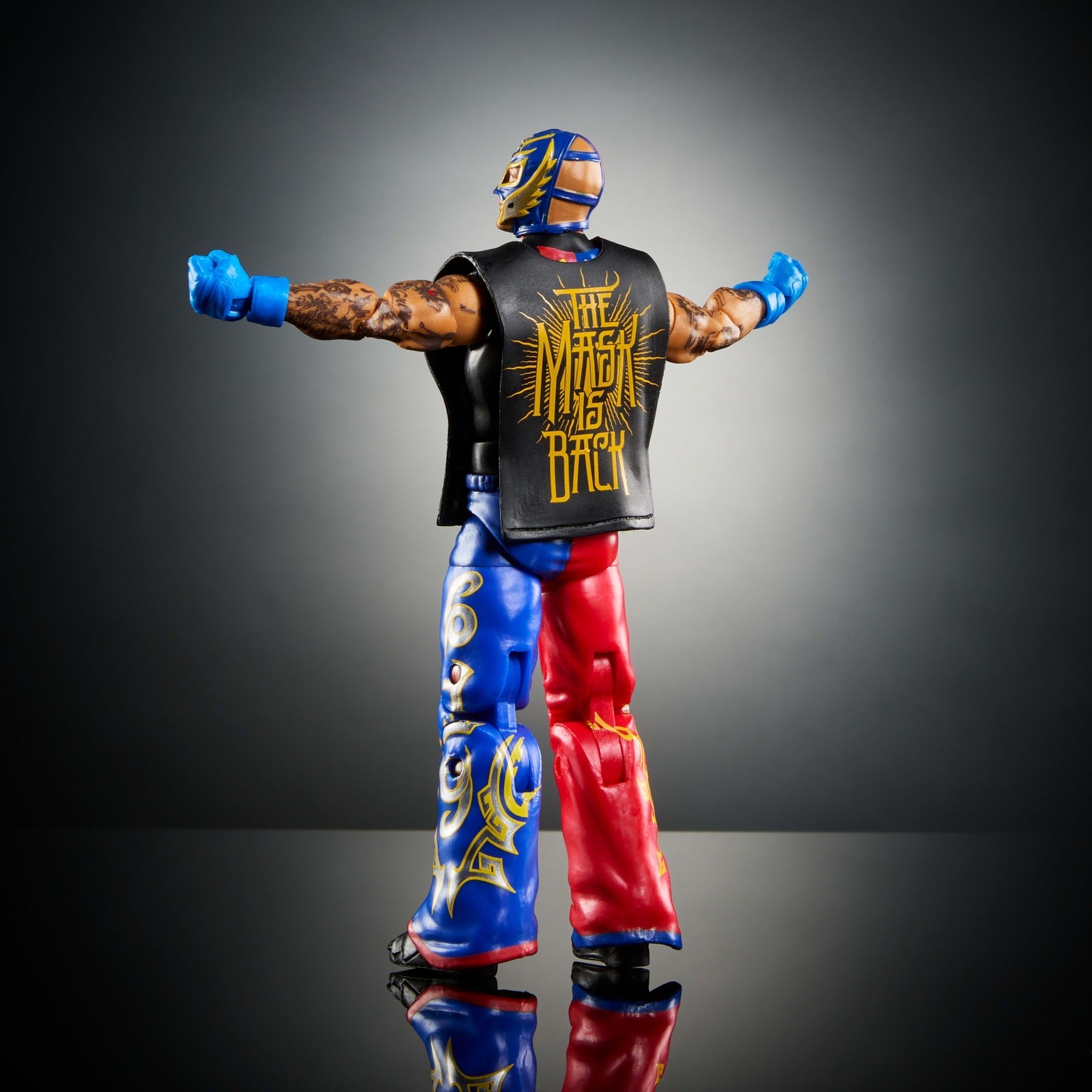 WWE Figura de Acción Elite Rey Mysterio