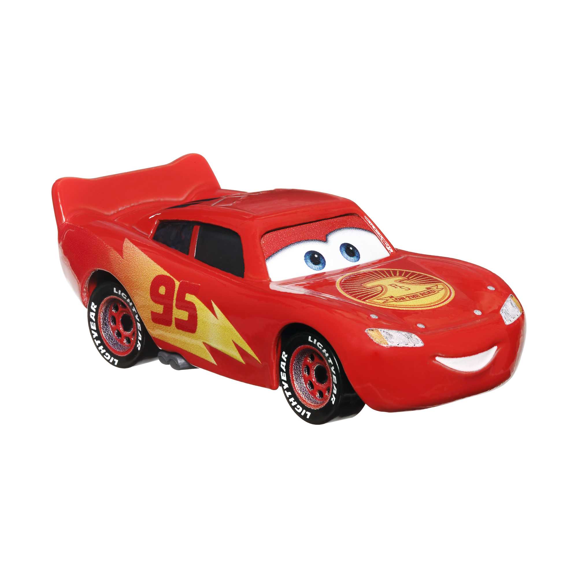 Cars de Disney y Pixar Diecast Vehículo de Juguete Rayo McQueen Viajero