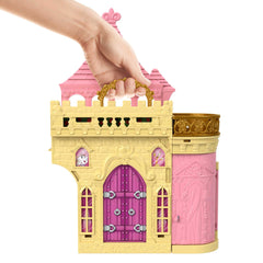 Disney Princesa Casa de Muñecas Castillo de Bella Apilable