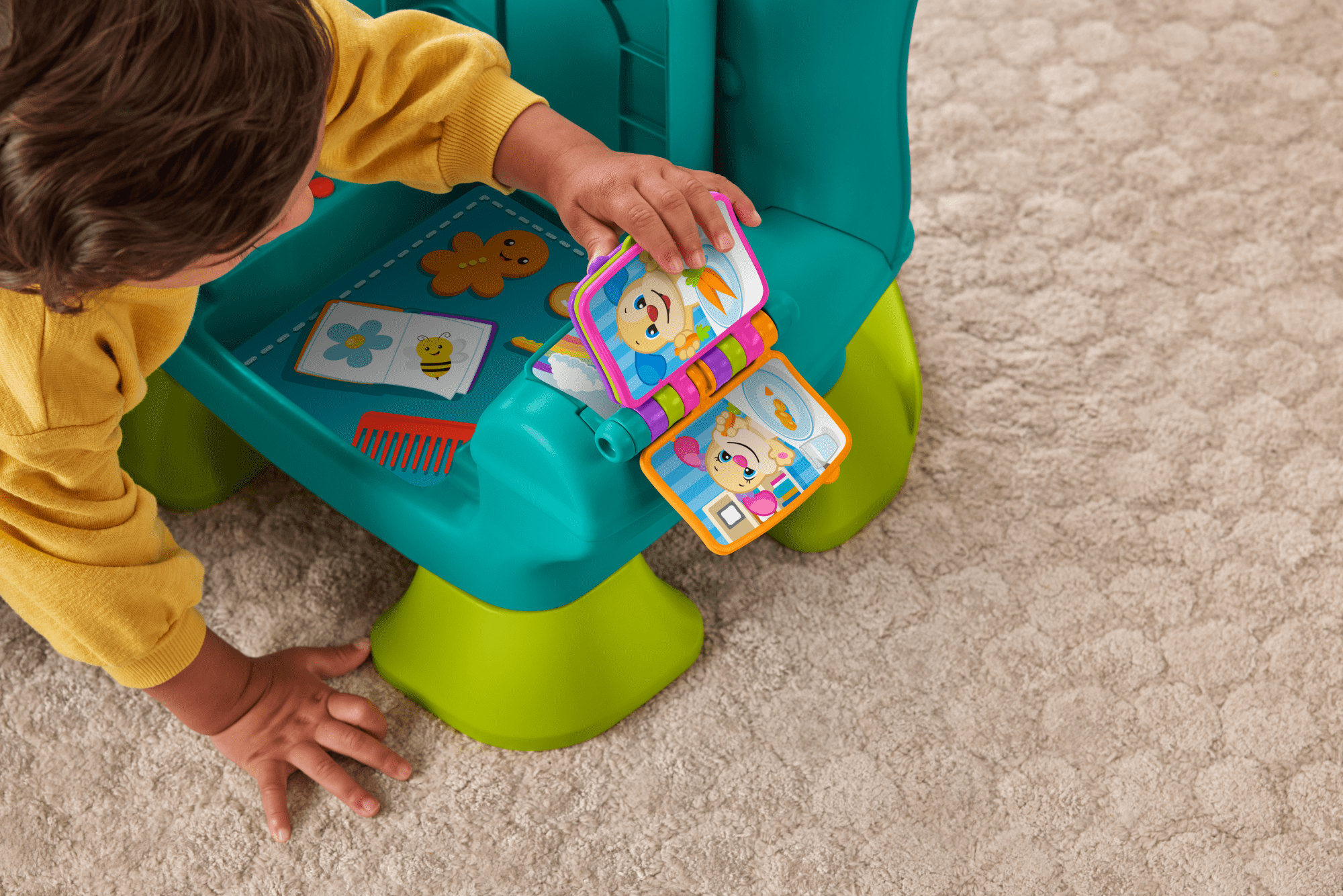 Fisher-Price  Rires et Éveil  Chaise Éveil Progressif, Sarcelle