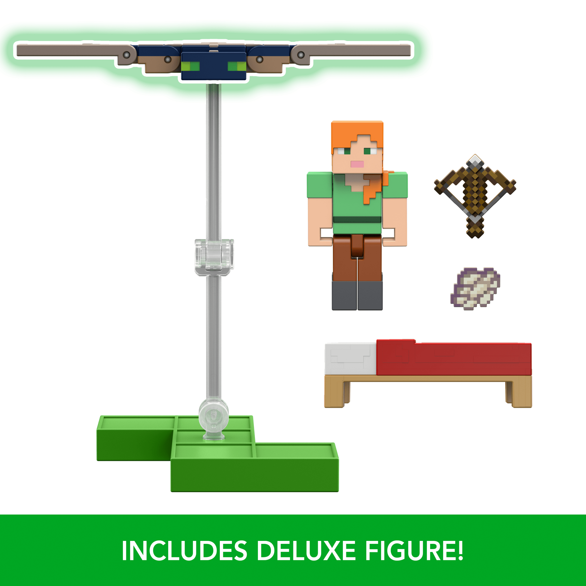Minecraft Toys, 2-Pack Of Action Figures, Gifts For Kids