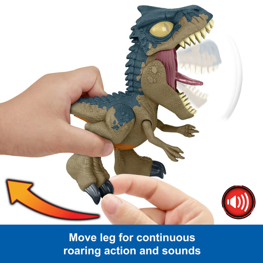 Jurassic World: Chaos Theory MEGA Roar Allosaurus Dinosaur Toy With Sound & Stretchable Jaw