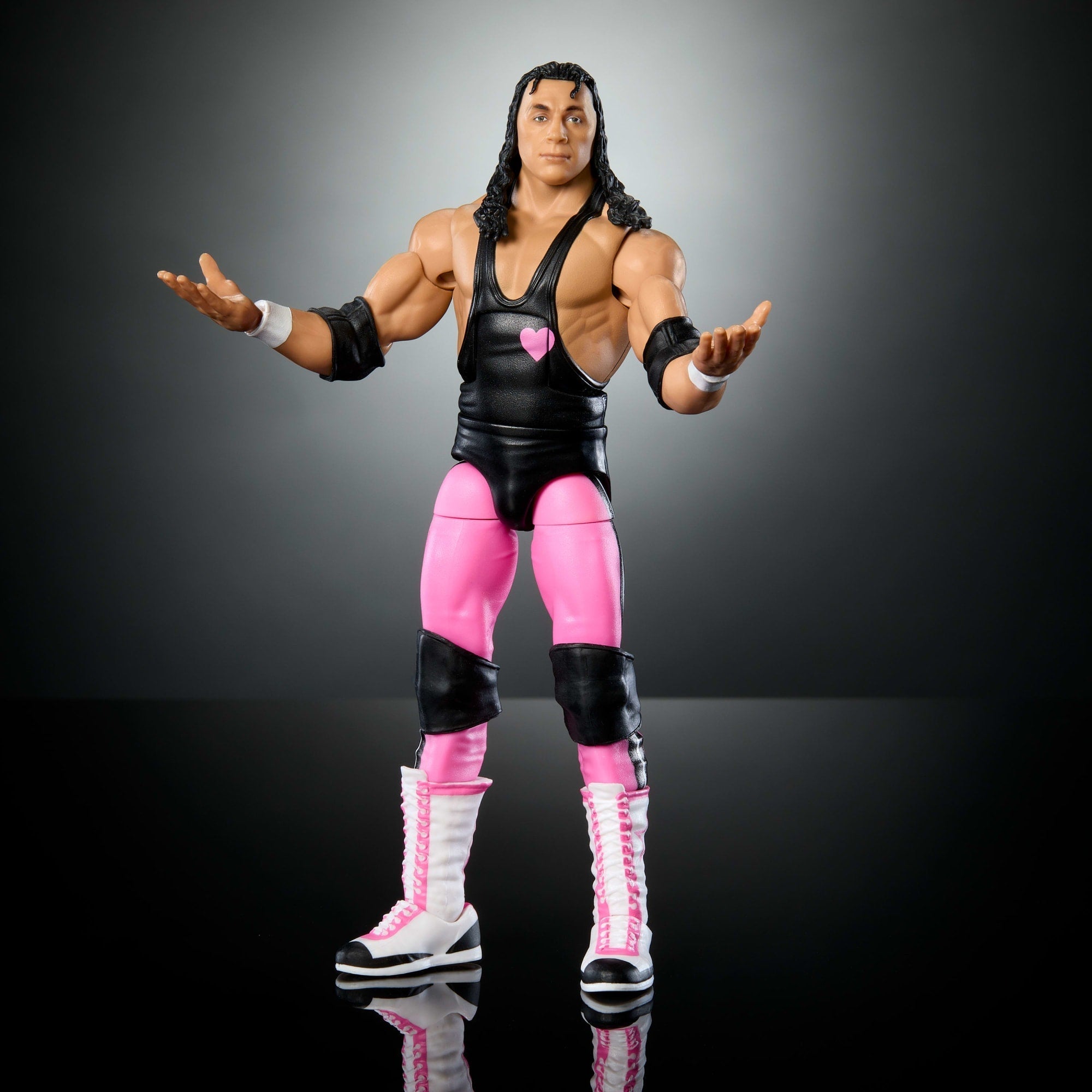 Wwe-Élite Wrestlemania-Bret Hart-Figurine Premium Live Event