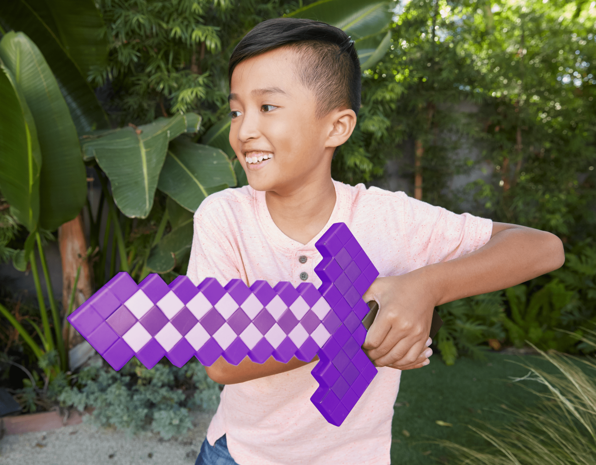 Minecraft Role-Play Toy Accessory Collection, Pixelated Design