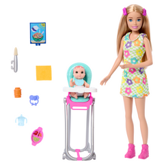 Barbie  Skipper  Babysitters Inc.  Coffret  Poupée, Bébé et Access.