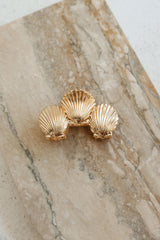Shells To Keep Claw Clip Gold