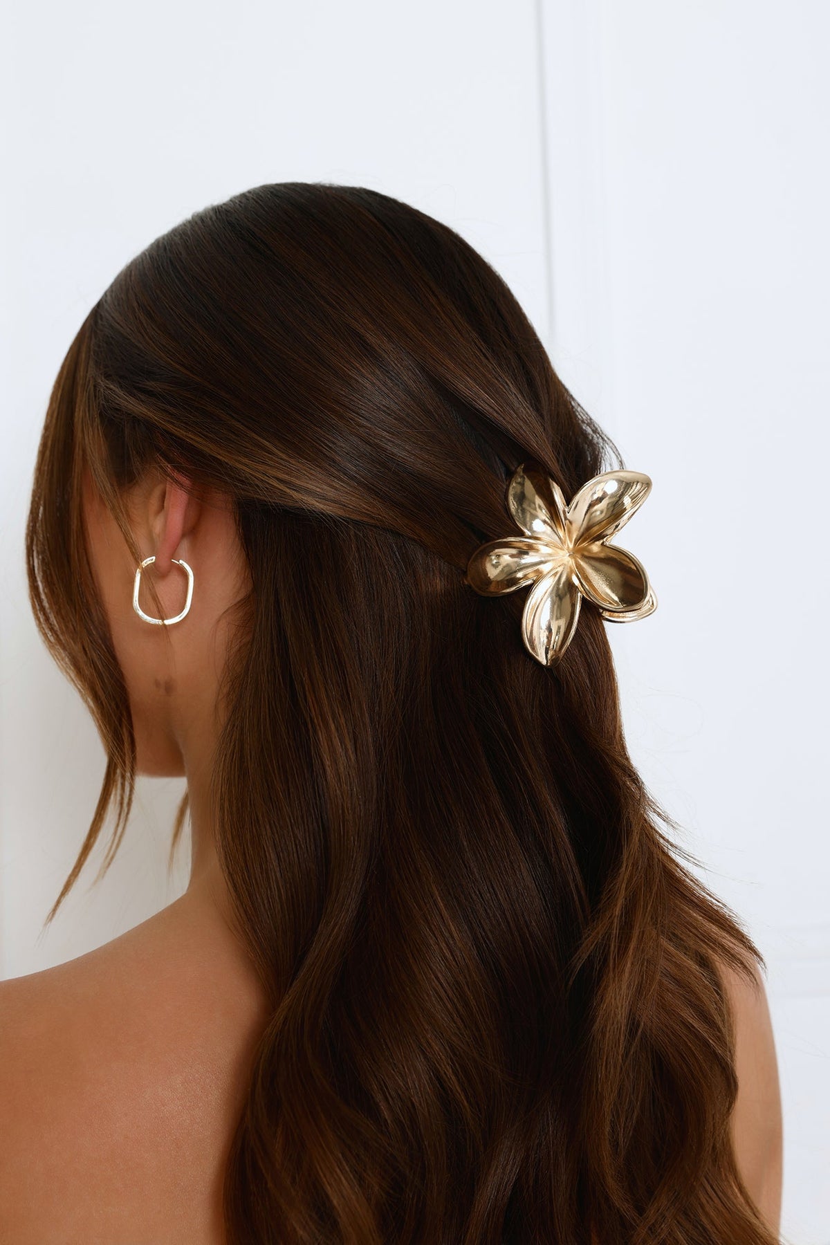 Not From Here Claw Clip Gold