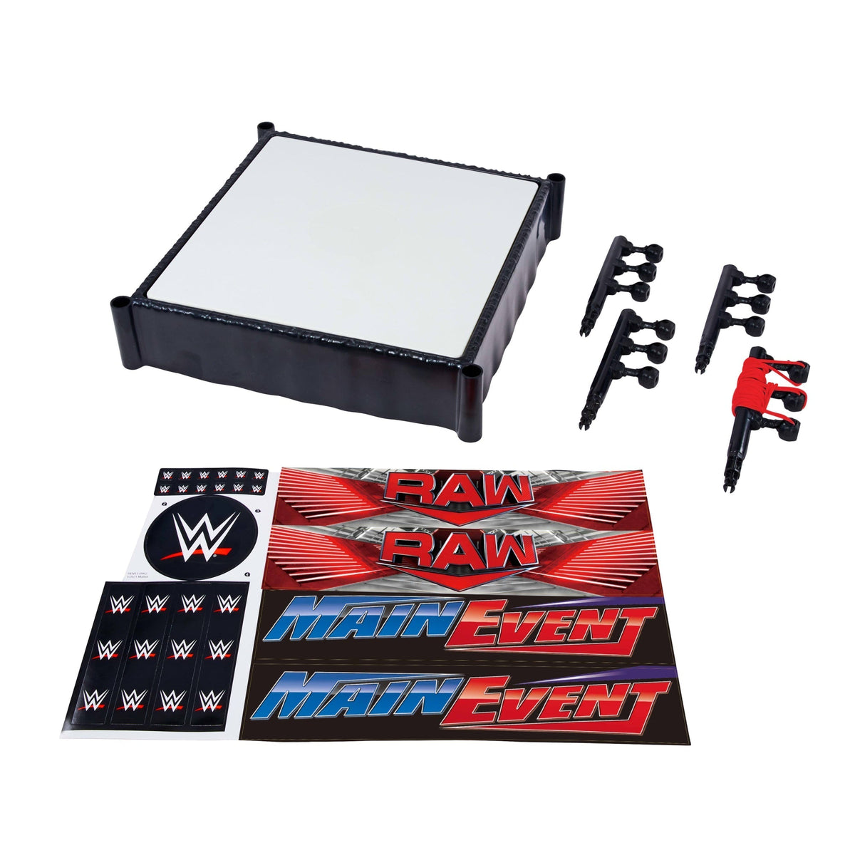 Wwe-Ring Main Event-Coffret Avec Étiquettes et Cordes