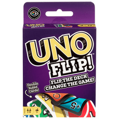 UNO Flip! Card Game With Double-Sided Deck For Families & Game Nights