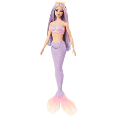 Barbie Mermaid Dolls With Colorful Hair, Tails And Headband Accessories