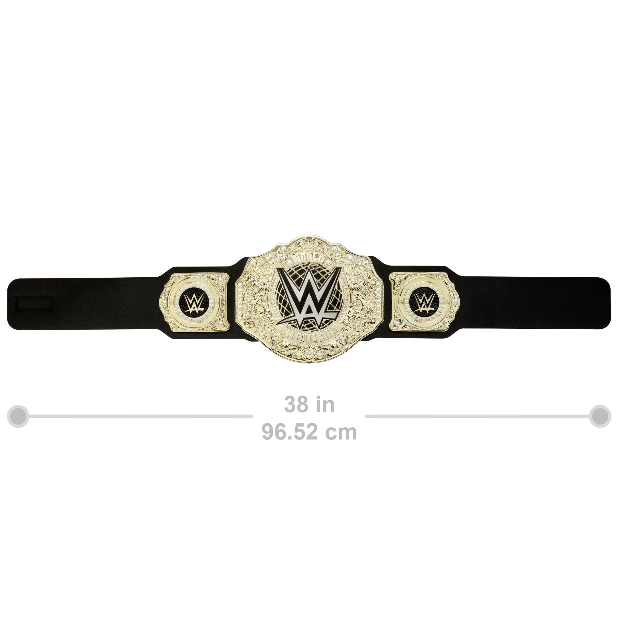 WWE Championship Title, World Heavyweight Role-Play & Costume, Leather-Like Belt