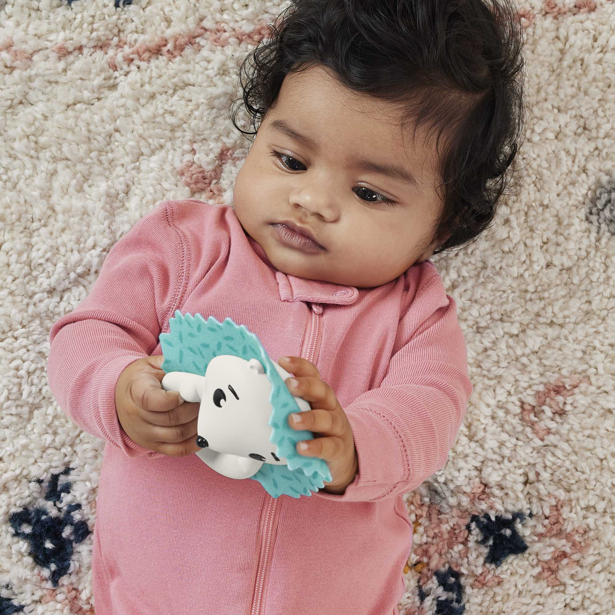 Fisher-Price Baby Sonaja para Bebés Sensimals Erizo