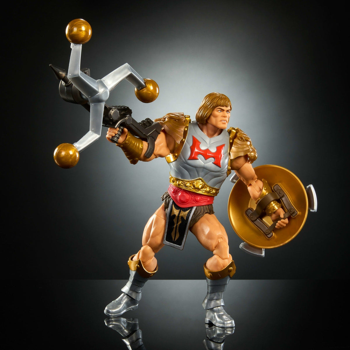 Masters Universe Masterverse New Eternia Flying Fists He-Man, MOTU Action Figure, 30 Articulations