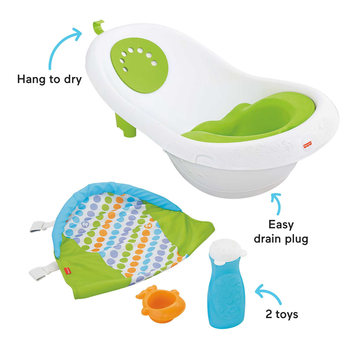 Fisher-Price 4-in-1 Sling 'n Seat Tub