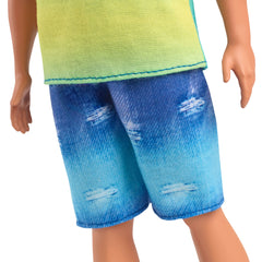 Barbie Fashionista Muñeco Ken Playera de Tirantes y Short
