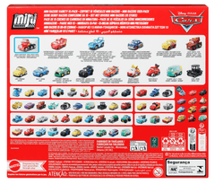 Disney And Pixar Cars Mini Racers Variety 15-Pack Of Die-Cast Toy Cars, Collectible Set